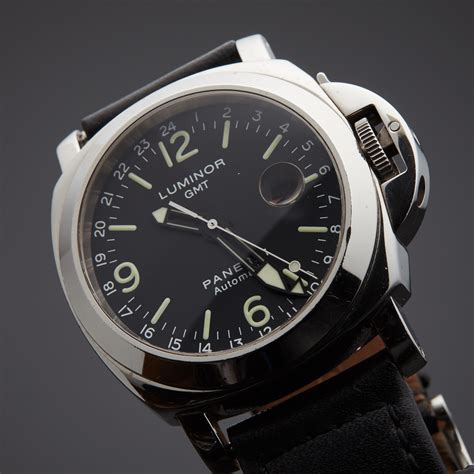 luminor panerai gmt ceramic replica|officine panerai luminor gmt automatic.